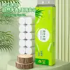 Oferta especial para nuevos clientes 14 rollos paquete económico de papel higiénico para el hogar rollos pequeños sin núcleo papel para secarse las manos paquete portátil de papel higiénico