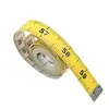 Cinta métrica de calidad alemana Mini portátil 3m Cinta métrica para ropa Cinta suave Cinta retráctil Llavero Cinta métrica pequeña Impresa con logotipo