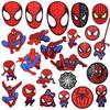 Amazon Spider-Man bordado tela pegatinas bordado a máquina Zhang Zi telaraña Parche decoración de ropa etiqueta bordada