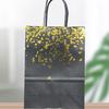 Atacado de fábrica saco de presente love com bronzear sacola de compras de papel kraft saco de embalagem para levar comida saco de doces em estoque