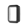 Adecuado para Xiaomi Band 10 Pro Funda de Reloj Incrustada de Diamantes Xiaomi Band10Pro Funda Protectora Hueca de Diamantes de una Sola Fila