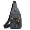 Bolso Bandolera para Hombre Bolso de Pecho Bolso de Cintura Puede Poner Auriculares Multifuncional de Viaje Versátil Casual Bolso de Hombro Venta al por Mayor