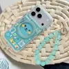 Funda magnética popular de dibujos animados genial adecuada para iPhone 17 Pro Max, soporte Apple 16P, 15 Pro de mano
