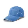 Gorra de Béisbol Dad con Agujeros Desgastados Personalizable con Logo, Bordado Versátil para Hombres y Mujeres, Sombrero Solar Retro Personalizado para Exteriores