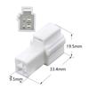 6098-28301 Conector Automotivo Conector de Assento Elétrico 4 Furos Plug de Modificação de Assento Elétrico Atacado
