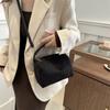 Bolso de Moda Informal Sencillo de Gran Capacidad Estilo Coreano 2026 Primavera Nueva Moda Tejido de Moda Bolso de Hombro Cruzado Elegante