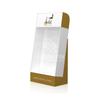 Fábrica Personalizada Cílios Gancho Prateleira de Papel Montagem Conveniente Papelão Ondulado Display Rack Cosméticos Display Rack de Papelão