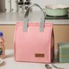 Bolsa de Almoço Minimalista Zhenwei de Mão Cationic Bolsa Bento Bolsa Isolada Bolsa para Lancheira Vertical Pacote de Gelo Grande Capacidade Bolsa para Lancheira