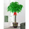Árbol Feliz Sala de Estar en Maceta Planta Verde Grande y Vieja Oficina Árbol Seguro Planta Absorbente de Formaldehído Fácil de Mantener en Todas las Estaciones
