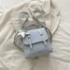 Mochila niche estilo coreano com estampa de estrelas para mulheres, bolsa de mão da moda 2026, mini mochila casual para o dia a dia
