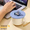 Tapa de Taza de Orejas de Conejo de Silicona Tapa de Taza Universal a Prueba de Polvo Accesorios Taza de Vidrio Resistente a Altas Temperaturas