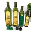 Garrafa de azeite verde escuro 500ml garrafa de vidro garrafa de tempero doméstico garrafa de vidro escuro garrafa de óleo grande pode ser impresso LOG