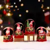 Bestseller transfronterizo: Bola de cristal de postre navideño, mini bola de agua de colores brillantes, adorno de escritorio, decoración de luz ambiental