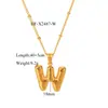 Venta Caliente Transfronteriza Europea y Americana Acero Inoxidable 26 Colgante de Collar de Letra Cadena de Clavícula Cadena de Acero de Titanio Fabricante de Collares Venta al por Mayor 18K
