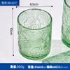 Copo de Vidro para Aromaterapia Vidro Espesso Copo de Cristal Copo de Vela Fosco Copo Porta-Velas de Vidro Pulverizado Decoração para Mesa de Jantar de Móveis