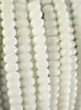 Atacado 8*5mm contas de ábaco de vidro contas de jade multicoloridas contas planas de vidro porcelana acessórios de joias diy espaçador