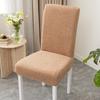 Venta al por mayor de fábrica otoño e invierno nuevo funda de silla acolchada de terciopelo teddy universal universal funda de silla de comedor funda de taburete doméstico