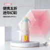 Guarda-chuva Compacto Portátil de Bolso tipo Cápsula para Mulheres, Guarda-chuva de Sol Dobrável em Cinco Partes, Proteção Solar, Proteção UV, para Dias de Sol e Chuva, Guarda-chuva com Proteção Solar de Cola Preta