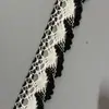 Acessórios de Costura de Renda de Algodão Puro Acabamento de Renda Decorativo Renda de Algodão Colorida Acessórios Feitos à Mão DIY Borda Franzida