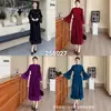 Miyake Miyake Europeu e Americano Transfronteiriço Tamanho Grande Plissado de Alta Qualidade Acessível Luxo Venda Direta da Fábrica Elegante Moderno Vestido Justo
