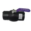 Válvula de Esfera Elétrica de Fusão PE Esqueleto de Malha de Aço Tubo Composto Acessórios Elétricos para Tubos de Fusão 63 75 90 110 160 Válvula para Tubo de Água PE