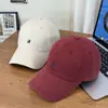 Sombrero Bordado Nuevo Estilo Primavera y Verano con Logo Pequeño B y Ala Ancha, Gorra de Béisbol Unisex Grande y Profunda que Hace que la Cara Parezca Más Pequeña