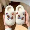 Chinelos de Algodão Infantis para Meninos e Meninas, Novo Estilo Inverno 2026, Para Casa, Bebê, Crianças, Meninos, Casa, Chinelos Felpudos