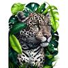 Pintura de Diamante Nova Transfronteiriça Série Animal: Feras Ferozes, Leões, Tigres, Pintura Diamante com Pedras Quadradas/Redondas, Pintura Decorativa Feita à Mão