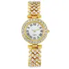 Duoduo Transfronteiriço Shein Conjunto Popular de Luxo Pulseira Relógio com Diamantes para Mulheres Caixa de Presente de Cinco Peças Relógio de Quartzo