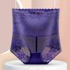 Calcinha de Cintura Alta Feminina Sexy Renda Leve Confortável Algodão Ventilação Abdominal Modeladora de Quadril Sem Marcas Verão Explosões Calcinhas Femininas