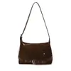 Bolso de Hombro Cruzado Color Block Nuevo Estilo Otoño 2026 para Mujer, Bolso Cruzado Simple y Elegante para el Trayecto Diario