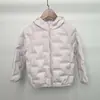 Jaqueta Leve de Penas Infantil com Capuz 90 Veludo Outono e Inverno Nova Roupa Infantil Meninos e Meninas Jaqueta com Capuz para Bebê Atacado