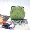 Cartera Creativa Estampada para Mujer Cartera Pequeña de Algodón Estuche para Llaves Pequeño Regalo para Cliente Bolsa para Monedas Venta al por Mayor
