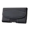 Estuche de Cuero para Cinturón de Hombre con Hebilla para Personas Mayores, Estilo Horizontal de Tela Oxford, Adecuado para Japón, Corea, Europa y América, Bolsita de Cintura Magnética de una Sola Capa para Teléfono