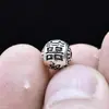 Accesorios de Plata de Ley S925 al por Mayor Nudo Chino Cuentas Redondas Passepartout Pulseras Hechas a Mano Accesorios Simples al por Mayor
