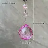 Cortina de Cuentas Colgantes de Cristal Cortina de Puerta Decoración Cadena de Cuentas para Boda Bola de Cristal con Cuentas Tira Larga de Iluminación Accesorios DIY