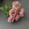 9 Flores de Rosa de Diamante Accesorios de Fotografía Decoración de Vestido para el Hogar Decoración Decoración Decoración de Paisaje de Boda