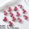 Animales de Cerámica Pintados a Mano Gatitos y Cachorros Cuentas Sueltas Hecho a Mano Pulsera DIY Collar Correa de Reloj Accesorios de Joyería Material Cuentas