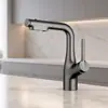 Grifo para lavabo extraíble todo cobre blanco leche frío y caliente elevable para el hogar baño gris plomo lavabo lavabo grifo