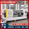 Torno CNC Totalmente Automático Ck6180 Ck6180X2000 Torno CNC para Corte de Metal de Alta Resistência Exportado para a Europa