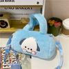 Bolsa de peluche al por mayor de fábrica juguete kulomi bolsa cruzada oso de fresa juguete de peluche bolso de mano japonés Sanrio
