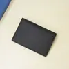 Portatarjetas Personalizado de Cuero Genuino para Hombre, Portatarjetas de Piel de Vaca con Textura Cruzada, Anti-Magnético Rfid, Portatarjetas de Crédito Bancarias Ultra-Delgado Lo