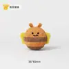 Brinquedo de som de bola espinhosa de desenho animado para cachorro, para dentes de pet, autoentretenimento, gadget para alívio do tédio, brinquedo para cachorro, acessórios para pet