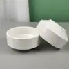 Estilo Minimalista Tigela de Arroz Branca Pura Forma Irregular Tigela Cerâmica Doméstica Tigela de Sopa Tigela de Sobremesa Tigela de Salada Louça de Alto Valor