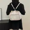 Bolsa fofa Feminina Soft Girl Estudante Dor Bolsa Transparente Bolsa Estilo Japonês Estilo Universitário JK Bolsa de Bebê Ombro Crossbody Bolsa