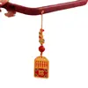 Colgante de llavero de ábaco Shajin Fu de alta calidad, cadena para llaves, estilo para hombres y mujeres, cadena para teléfono móvil, personalidad, suerte
