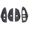Adecuado para la modificación del Kia K5 2020, moldura decorativa protectora interior de ABS para interruptor de ventana y reposabrazos interior