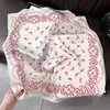 Bufanda de Seda de Nuevo Estilo para Mujer, Moderna y Versátil, Pañuelo Cuadrado de 70 cm, Bufanda para el Cuello Estilo Coreano, Pañuelo Retro para Primavera y Otoño, Pañuelo para la Cabeza