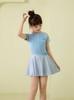 Traje de baño de secado rápido para niñas de 7 a 15 años, verano 2024, nuevo, protector solar, vestido de princesa, traje de baño para bebés.