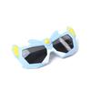 Óculos de Sol Infantis Novo Estilo com Design de Robô Único, Óculos Polarizados com Armação de Silicone Macio para Meninos com Proteção UV